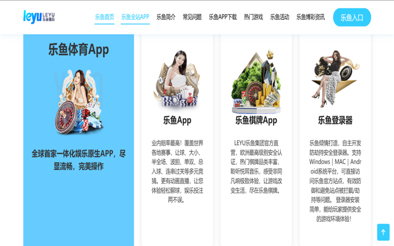 乐鱼体育：创新与高效的完美结合