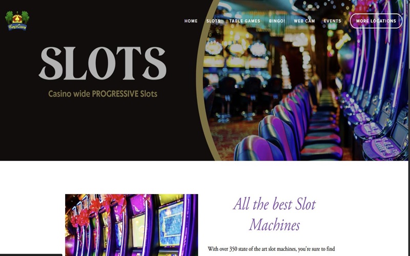 King's Casino 提供高画质的游戏体验和流畅的网络连接。