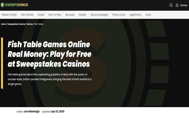 尽管存在一些不足，SweepsKings依然值得跻身最佳钓鱼地点之列。