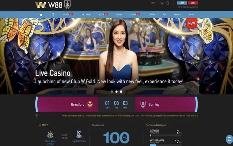 W88：专注亚洲市场的热门博彩平台，多米诺骨牌游戏成为核心策略类项目